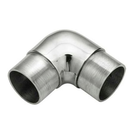 Lavi Industries Lavi Industries, Flush Elbow Fitting, for 2" Tubing, Polished Stainless Steel 40-732/2